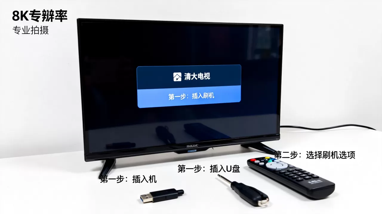 清大电视刷机教程，清大电视刷机方法