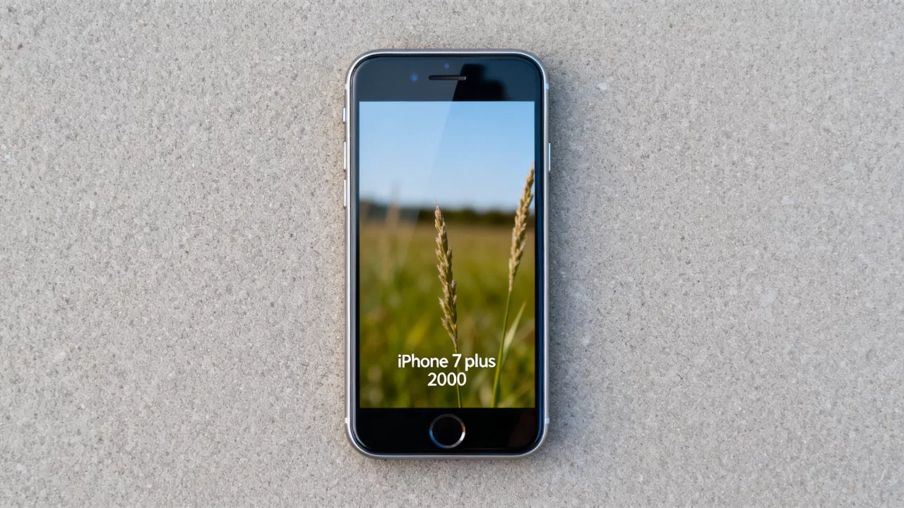 iPhone 7 plus 2000