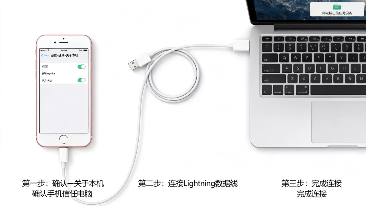 iphone6s plus怎么连接电脑,6s plus连接电脑的步骤是什么 iphone6s plus怎么连接电脑,6s plus连接电脑的步骤是什么