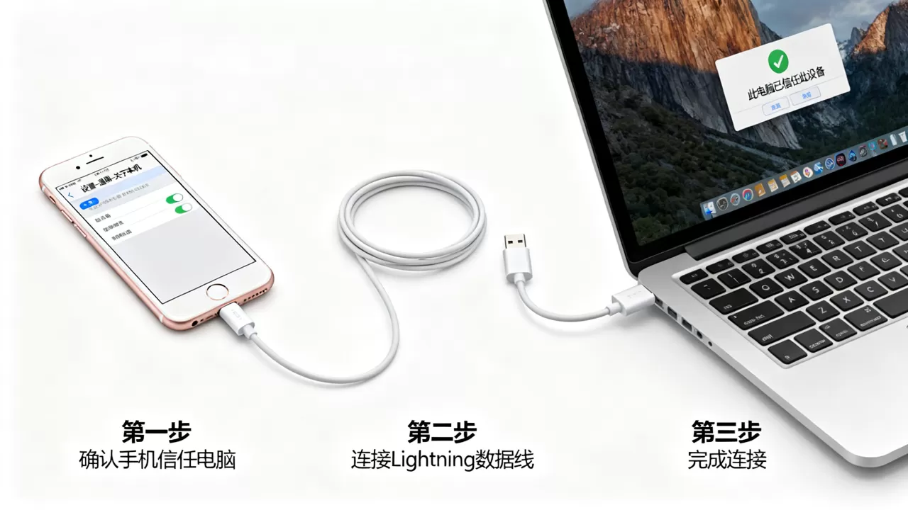iphone6s plus怎么连接电脑,6s plus连接电脑的步骤是什么 iphone6s plus怎么连接电脑,6s plus连接电脑的步骤是什么
