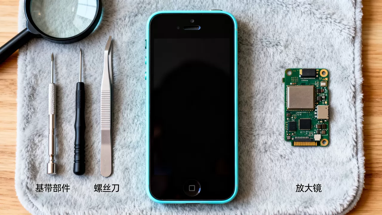 iPhone5c基带坏了怎么办？，iPhone5c基带怎么修？