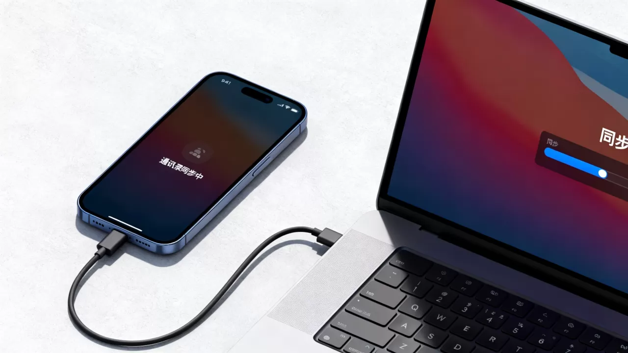 iPhone通讯录如何同步到Mac？，同步方法
