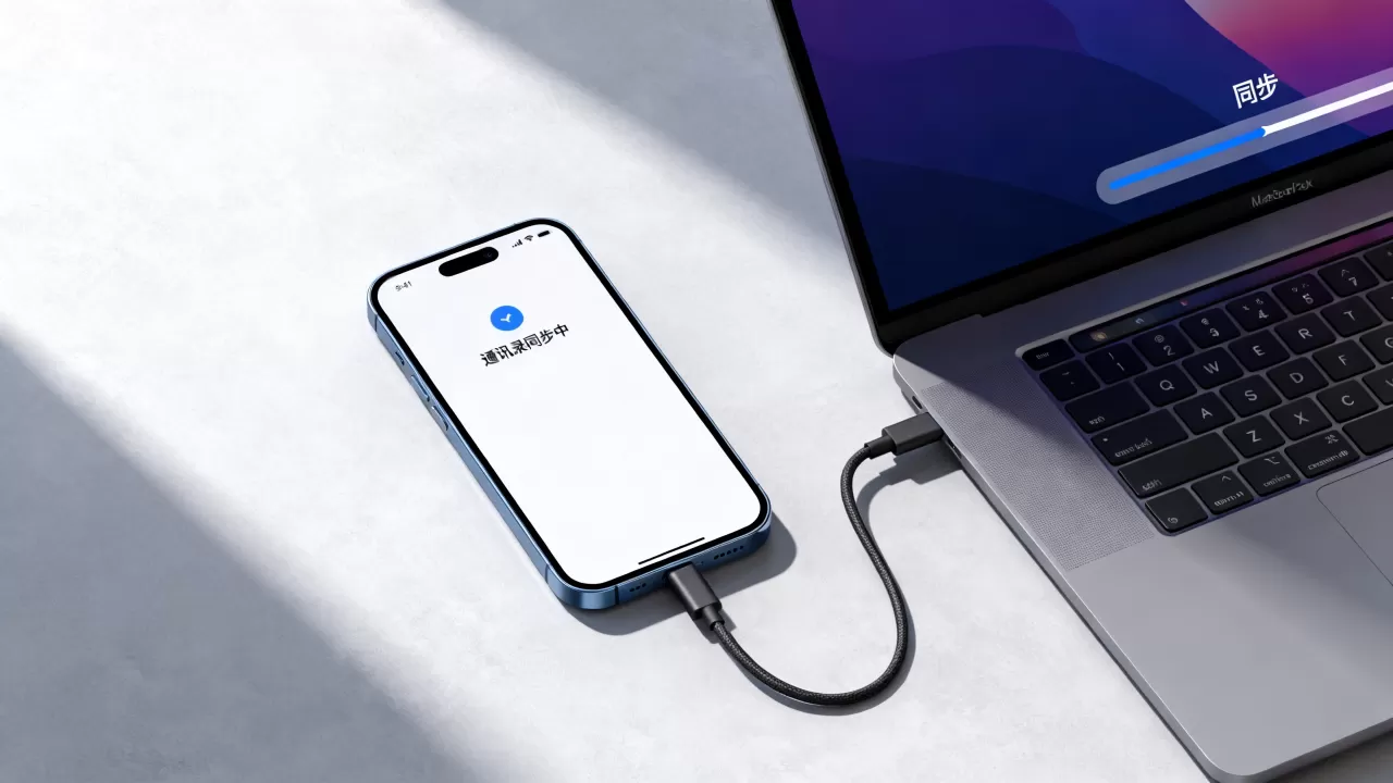 iPhone通讯录如何同步到Mac？，同步方法