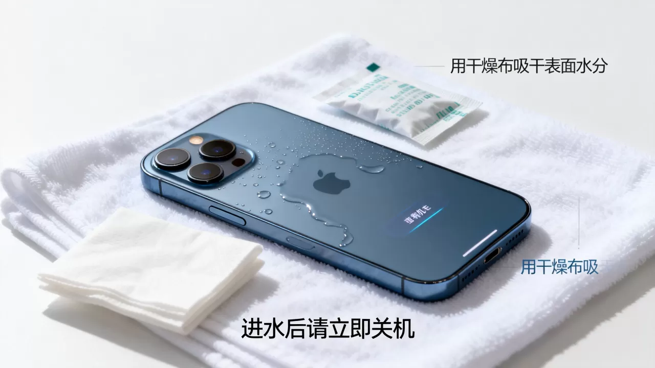 iPhone进水自动关机怎么办,进水后自动关机是什么原因? iPhone进水自动关机怎么办,进水后自动关机是什么原因?