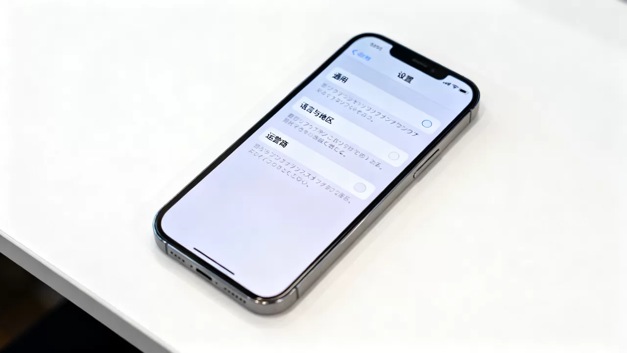 iPhone运营商显示日文怎么办,怎么改回中文? iPhone运营商显示日文怎么办,怎么改回中文?