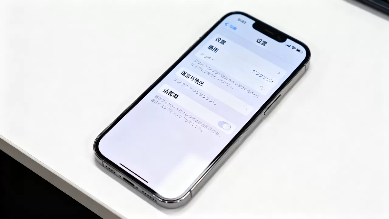 iPhone运营商显示日文怎么办,怎么改回中文? iPhone运营商显示日文怎么办,怎么改回中文?
