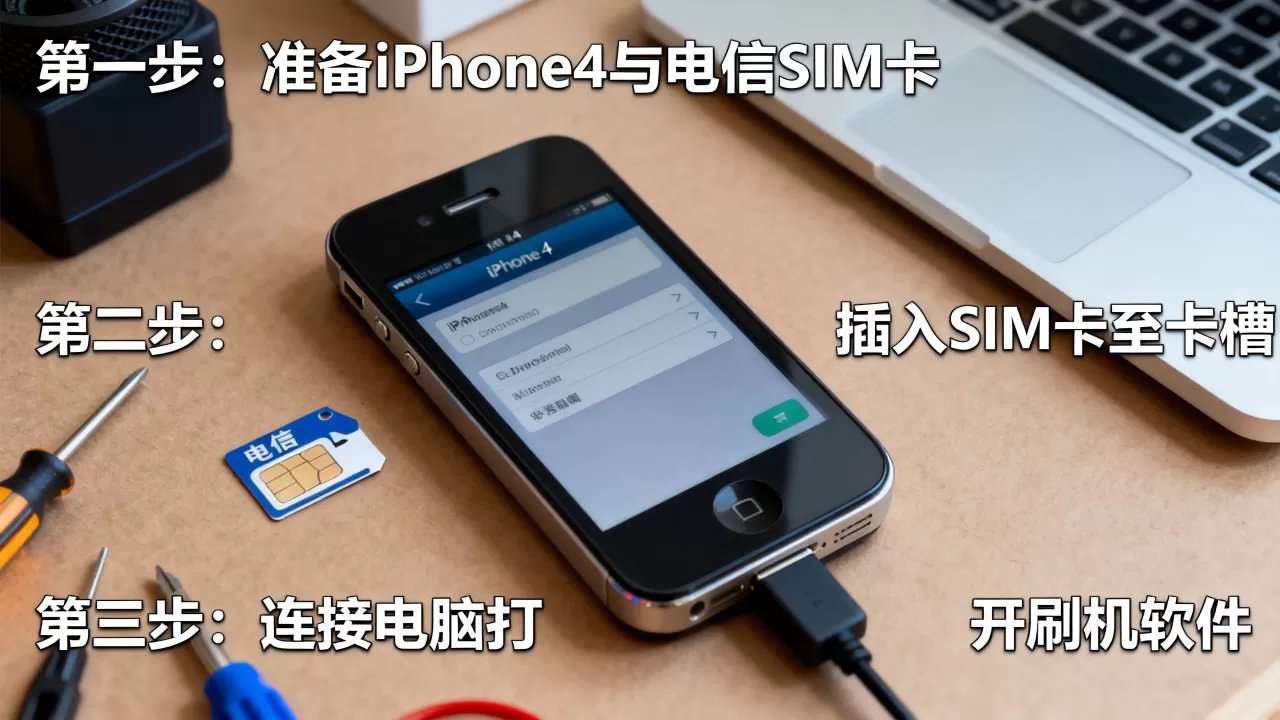 iPhone4刷电信怎么操作?,iPhone4刷电信教程 iPhone4刷电信怎么操作?,iPhone4刷电信教程