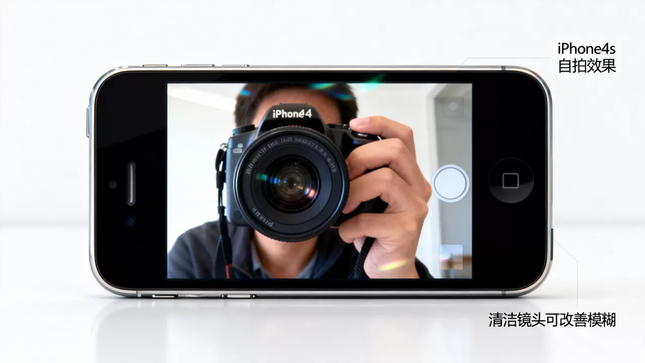 iPhone4s自拍效果怎么样？iPhone4s自拍模糊怎么解决？