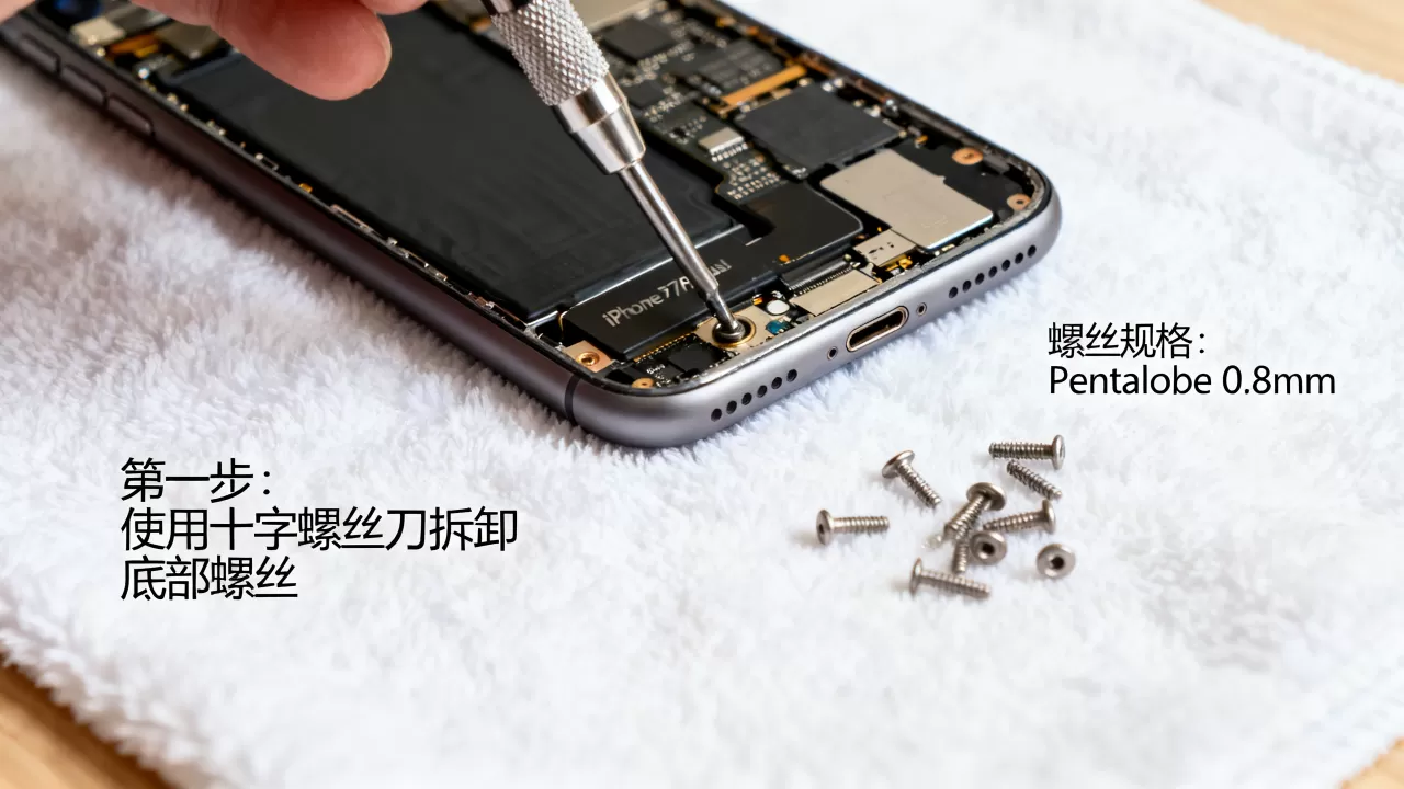 iPhone7plus螺丝怎么拆？iPhone7plus螺丝什么规格？
