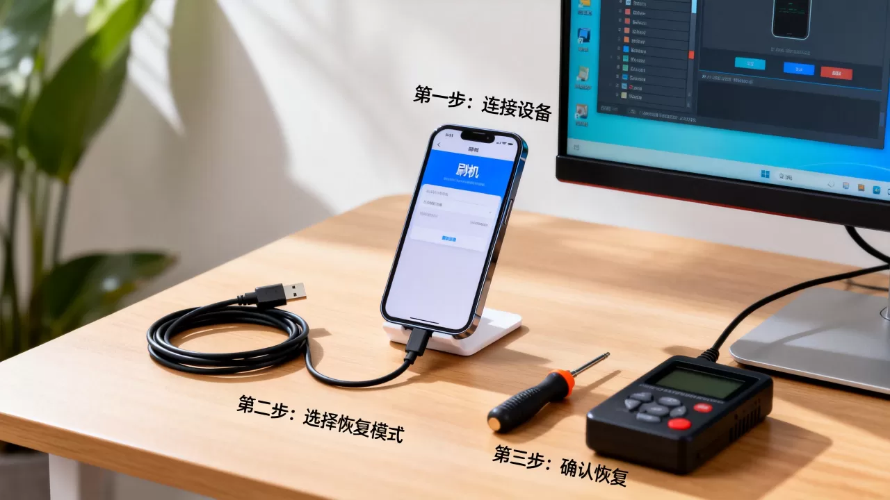 完美刷机后怎么恢复原系统？刷机失败恢复教程