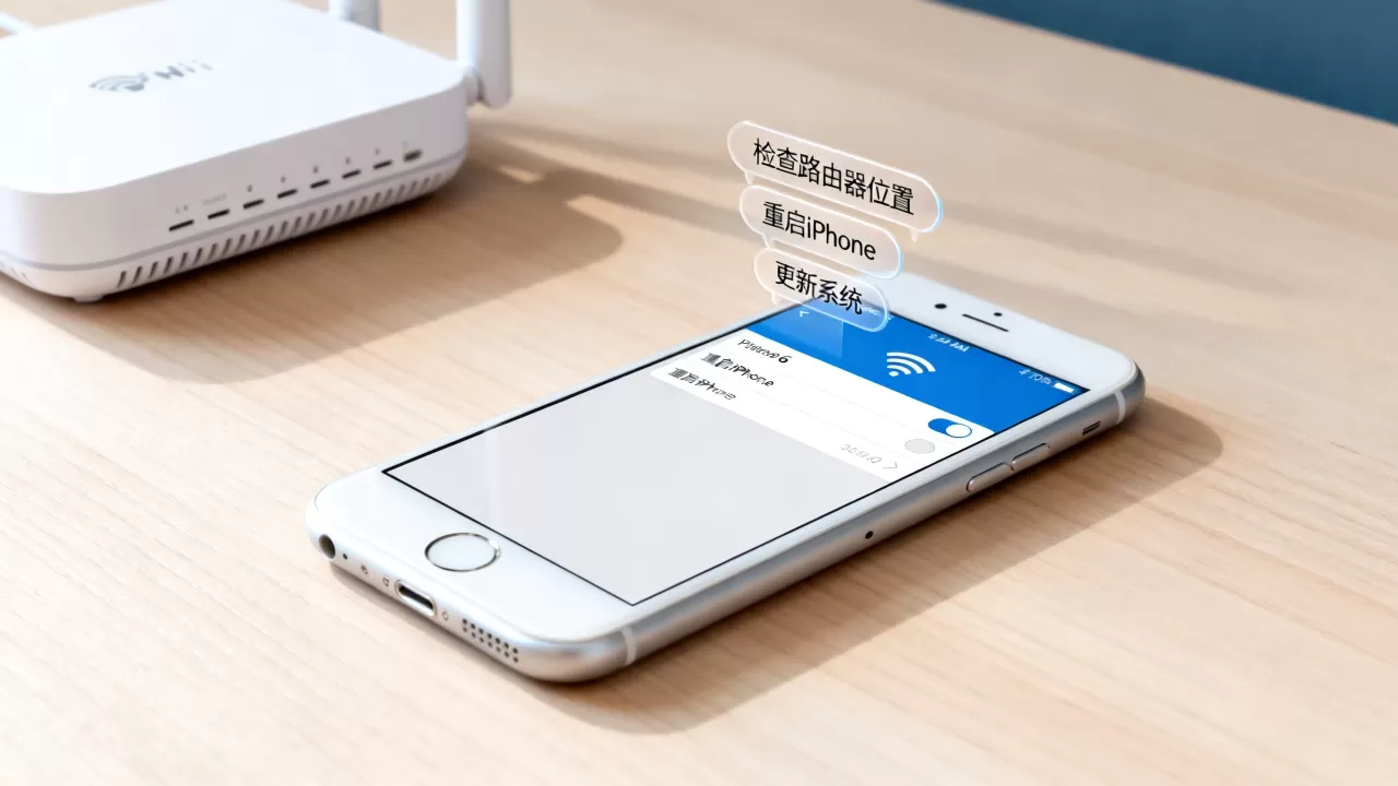 iPhone6 wifi慢怎么办，苹果6无线网速慢怎么解决