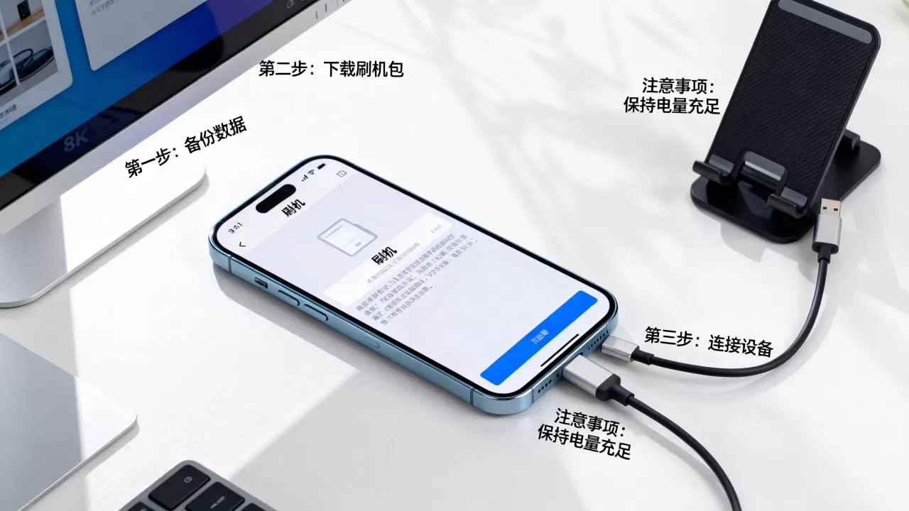 怎样刷机简单，手机刷机步骤和注意事项有哪些