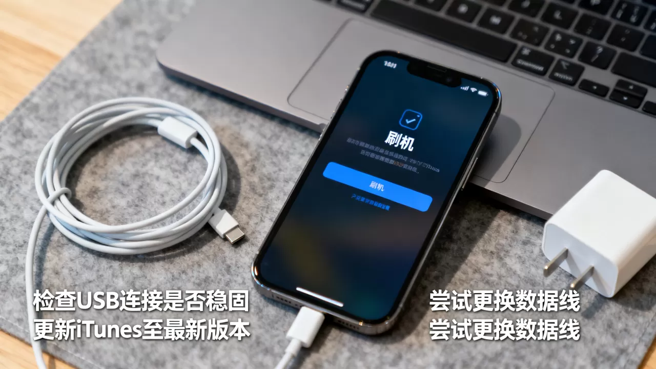 iPhone刷机3004怎么解决？，iPhone刷机3004什么原因
