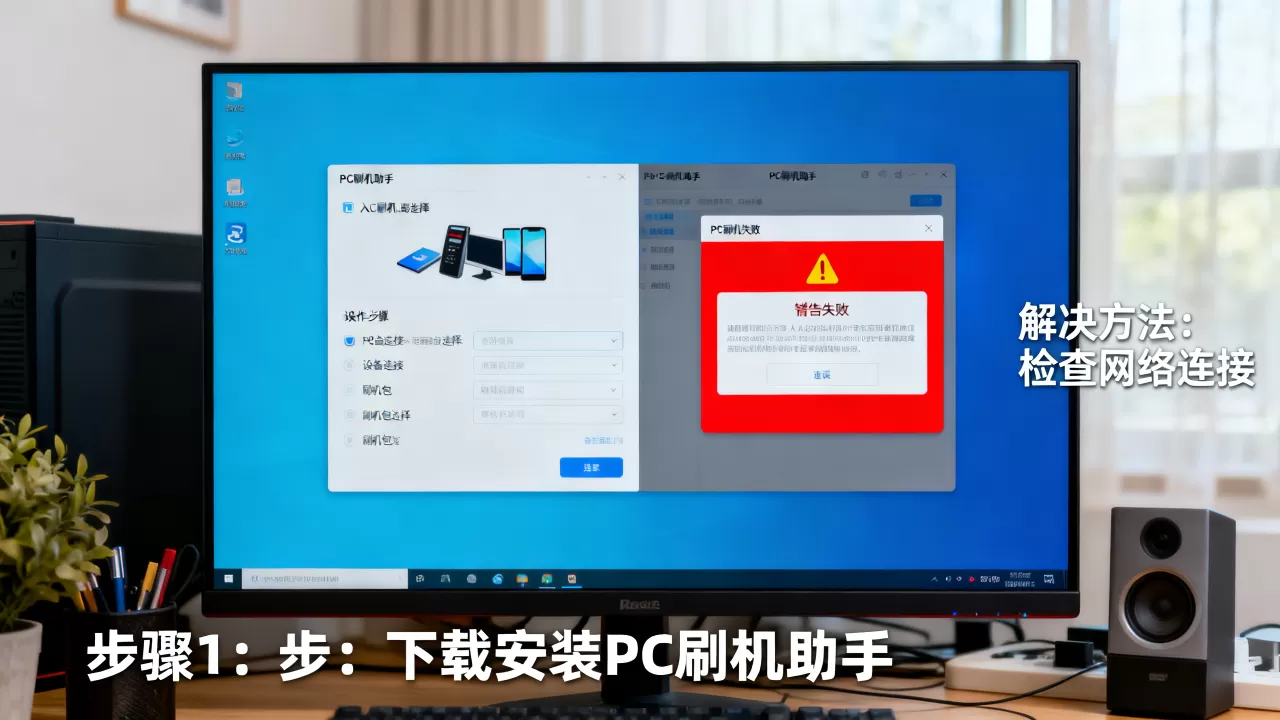 PC刷机助手怎么用，PC刷机助手刷机失败怎么解决