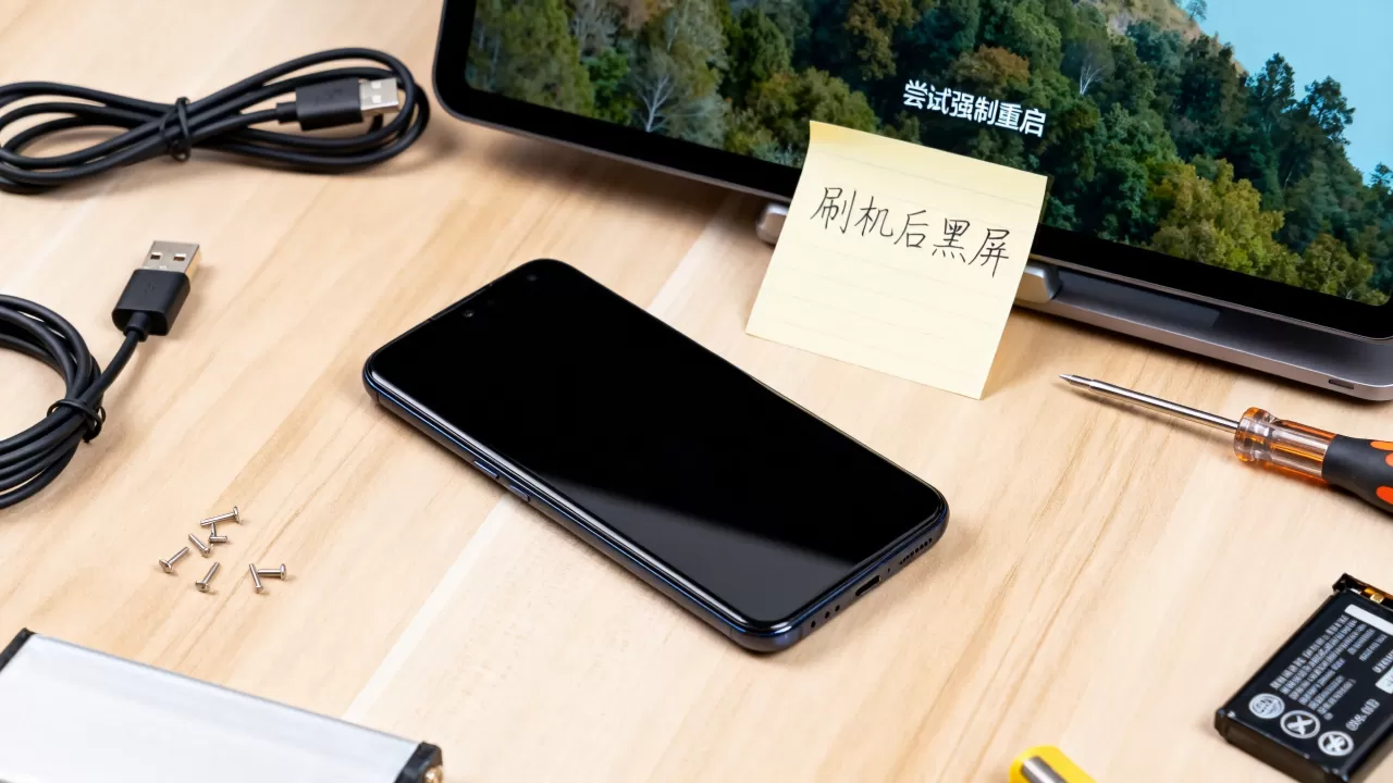 刷机精灵刷机后黑屏怎么办，手机黑屏无法开机怎么修复