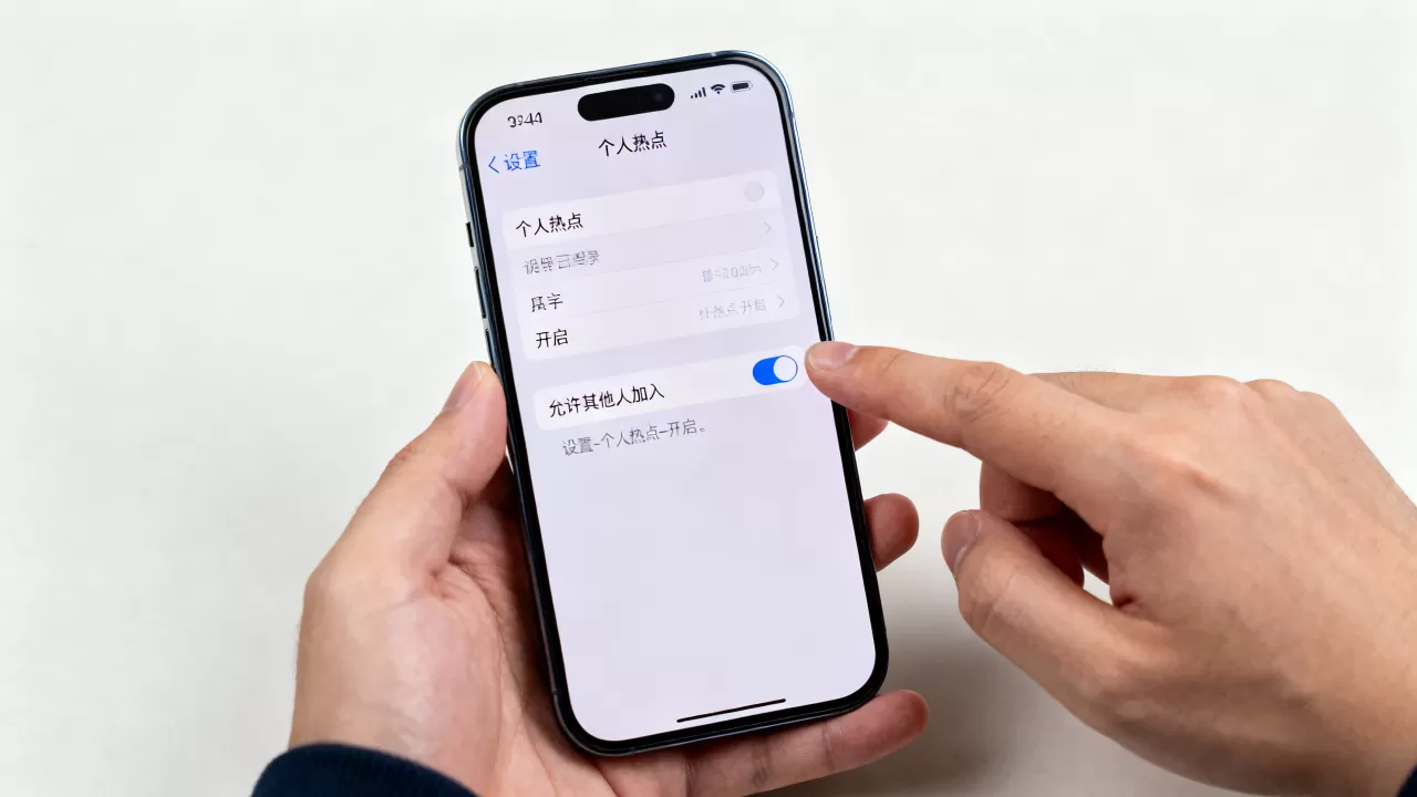 iPhone个人热点在哪？怎么设置和开启个人热点？