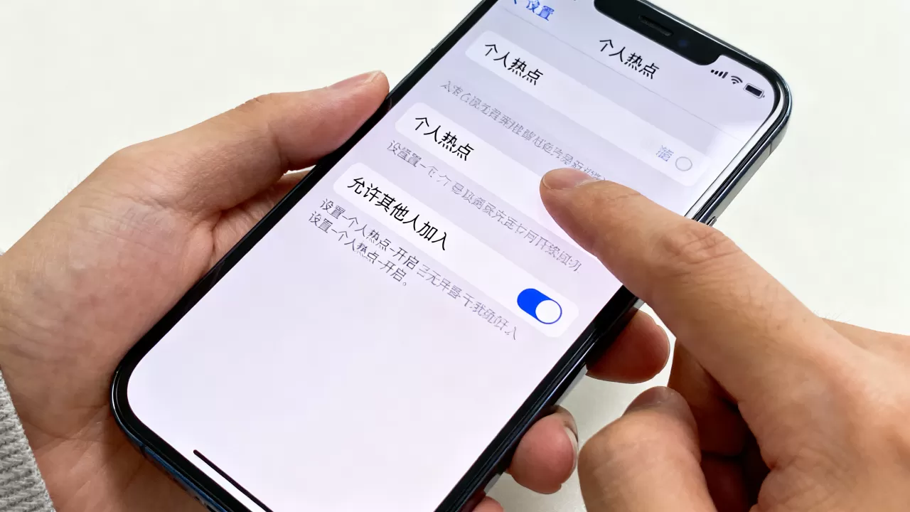 iPhone个人热点在哪？怎么设置和开启个人热点？