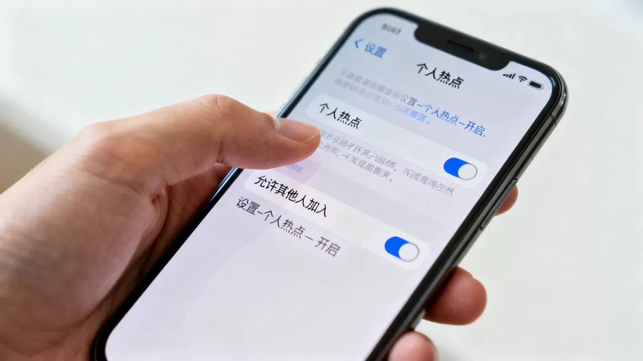 iPhone个人热点在哪？怎么设置和开启个人热点？