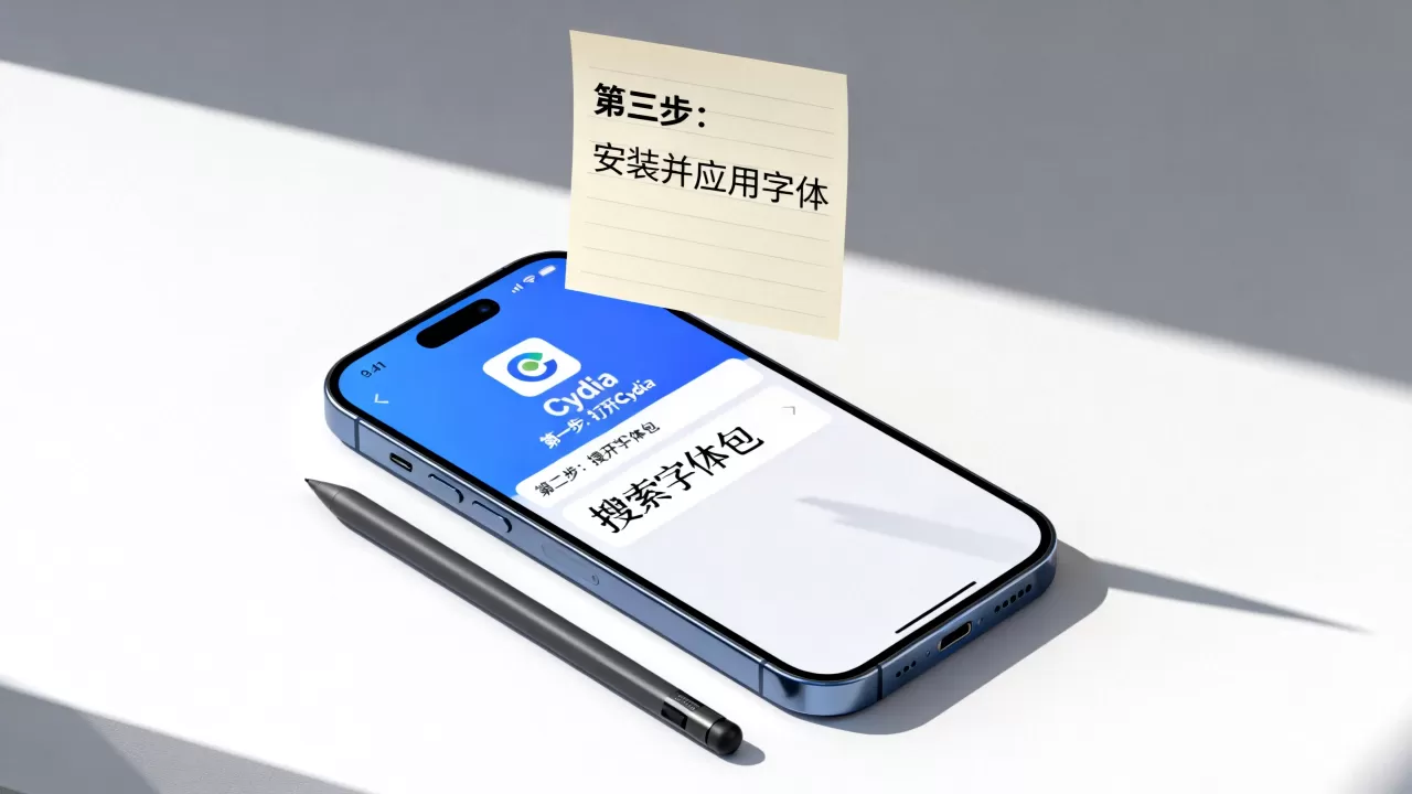 iPhone越狱怎么换字体？，iPhone越狱后如何更换字体