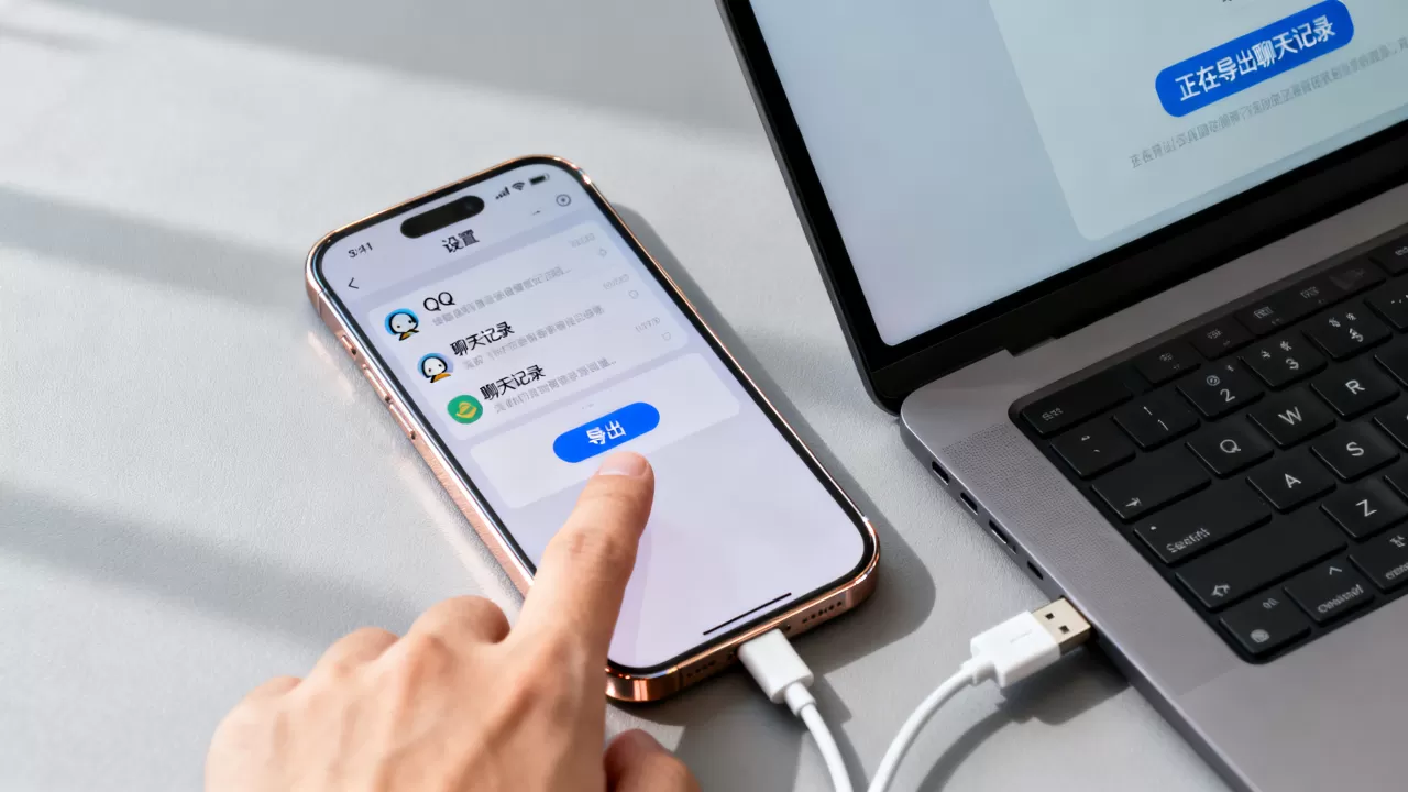 如何导出iPhone手机QQ聊天记录？，iphone手机qq记录导出