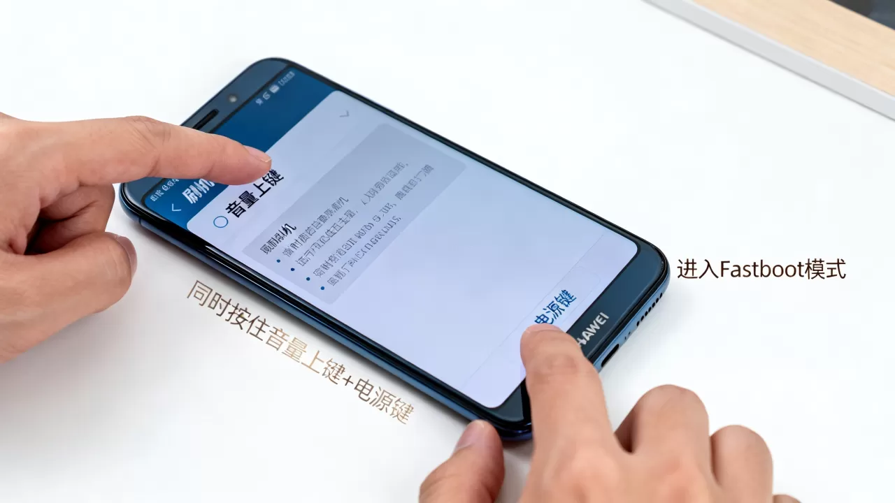 华为手机如何通过按键进行刷机操作，华为刷机怎么操作
