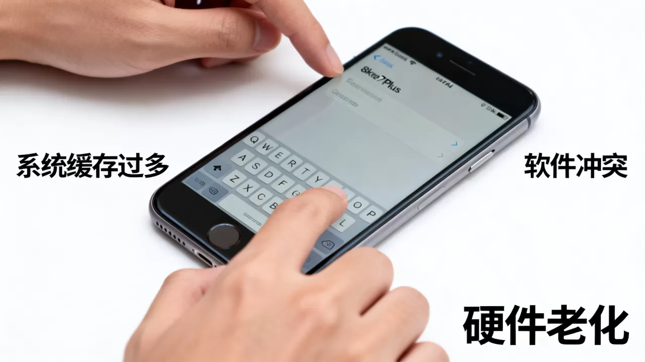 iPhone7Plus打字时经常卡顿怎么办？iPhone7Plus打字延迟的原因是什么