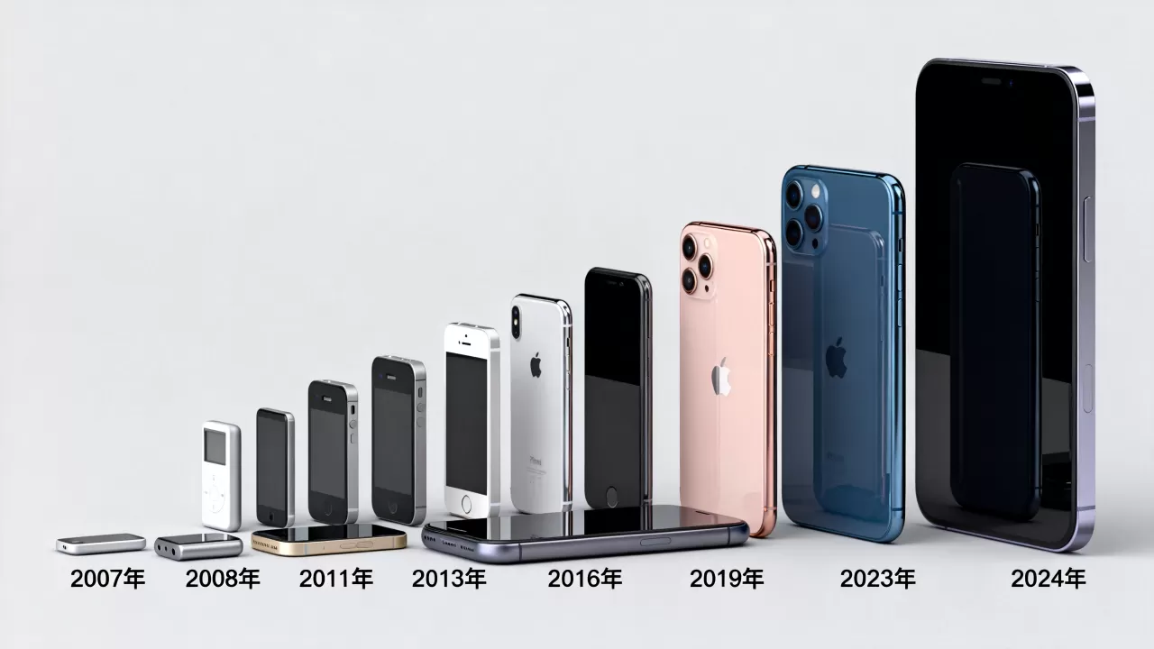 iPhone哪年出的，苹果手机各代产品分别是在哪一年推出的