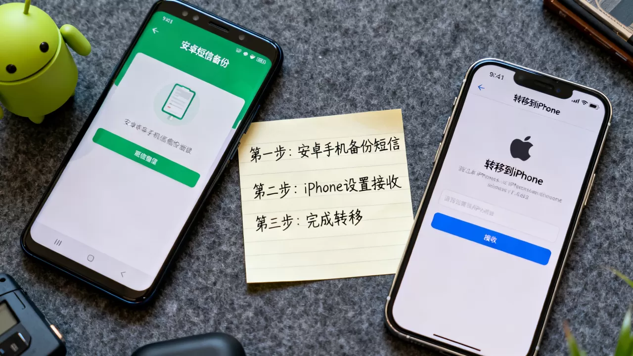 安卓短信备份如何转移到iPhone？，安卓短信备份怎么转移到iPhone