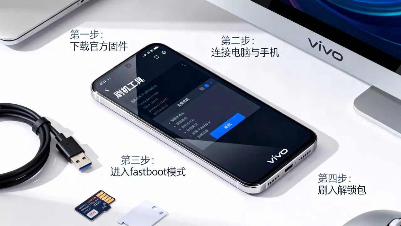 vivo定制机怎么刷机？定制机刷机解锁详细步骤