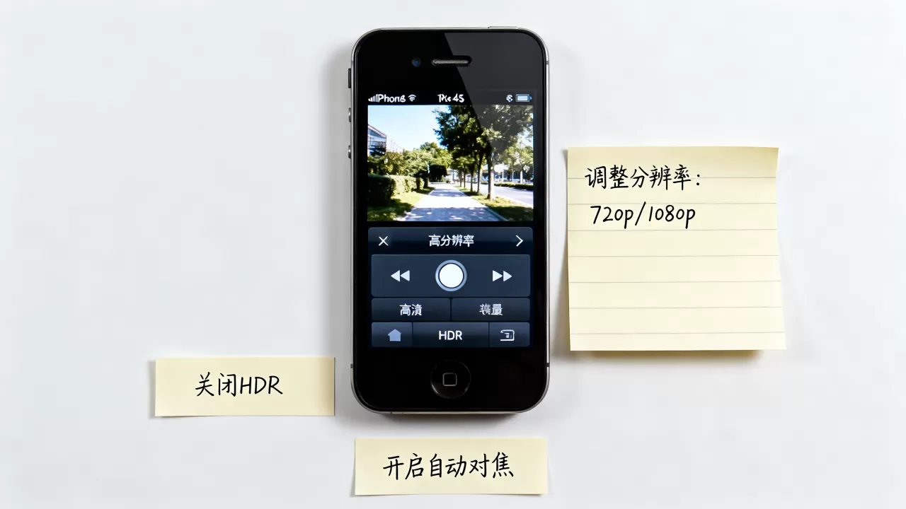 iPhone4s录像模糊怎么办,iphone4s录像设置技巧 iPhone4s录像模糊怎么办,iphone4s录像设置技巧