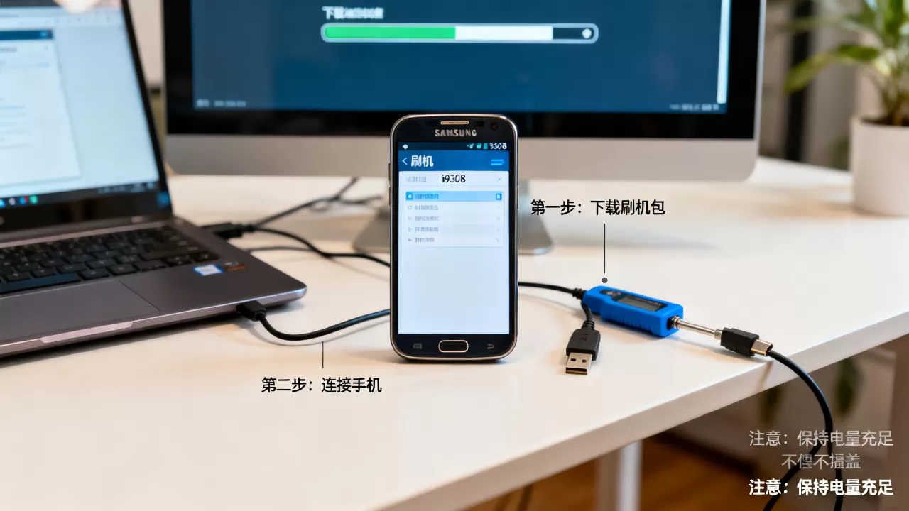三星i9308刷机包怎么刷？刷机教程和注意事项，小白必看