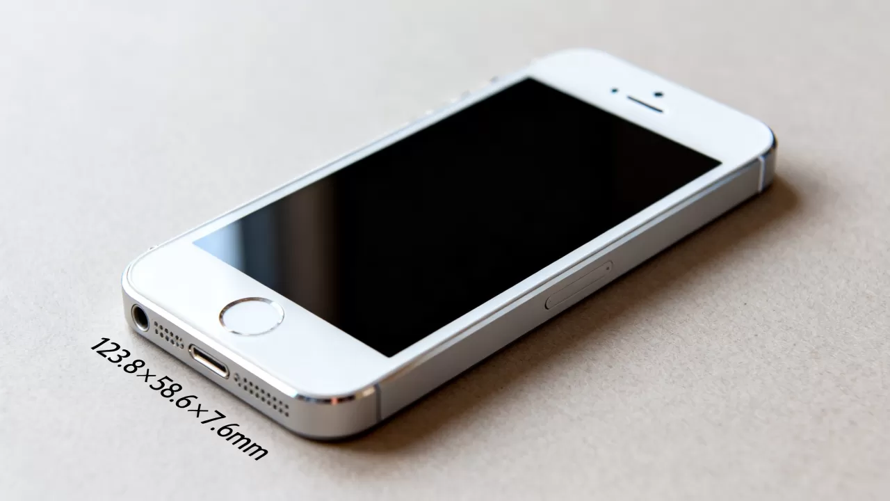 iphone5s机身尺寸到底是多少？，iphone5s机身尺寸多少厘米