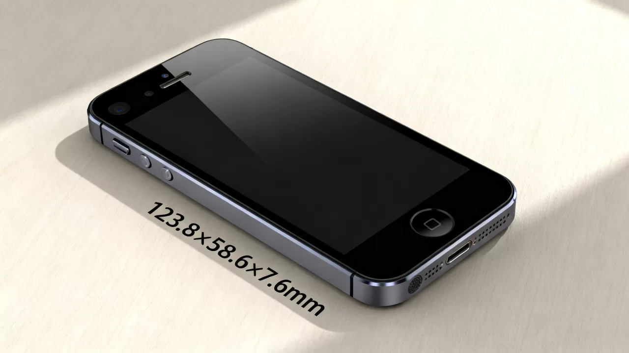 iphone5s机身尺寸到底是多少？，iphone5s机身尺寸多少厘米