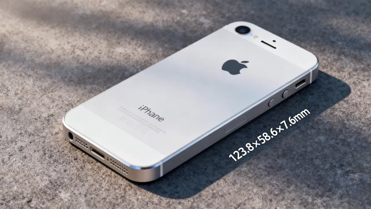 iphone5s机身尺寸到底是多少？，iphone5s机身尺寸多少厘米