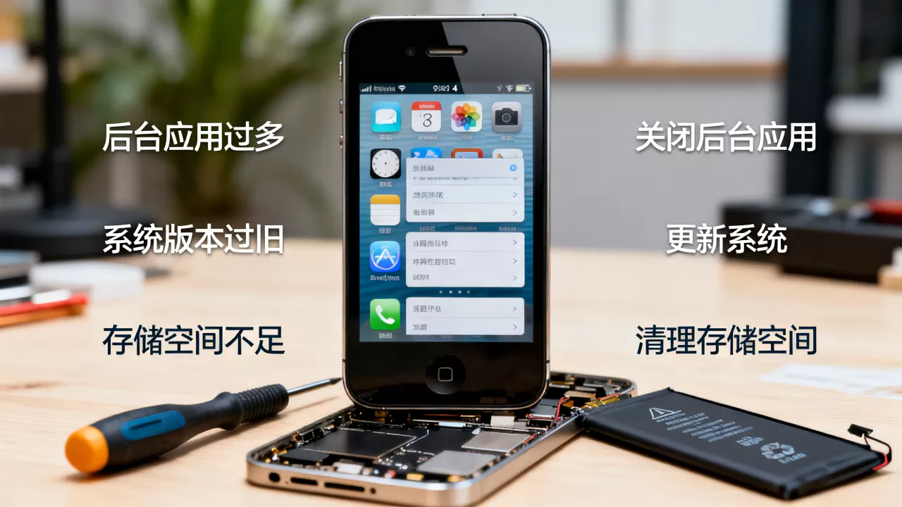 iPhone4卡顿严重怎么解决?,卡顿原因是什么 iPhone4卡顿严重怎么解决?,卡顿原因是什么