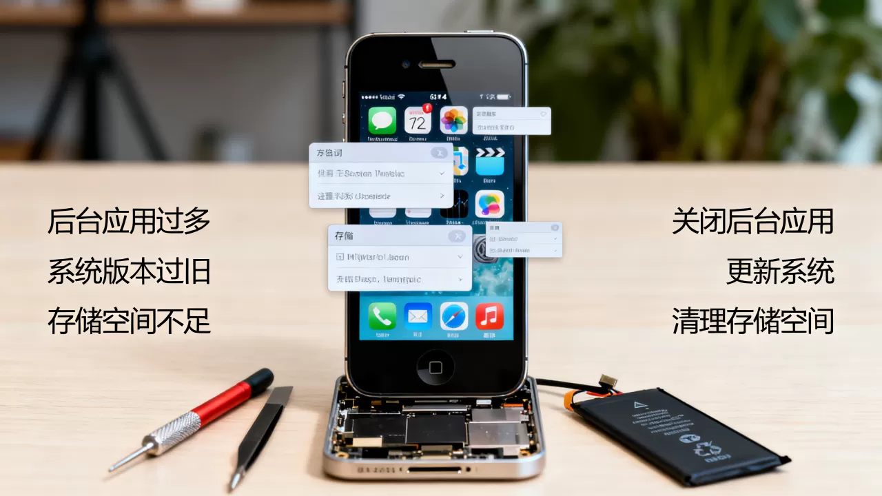 iPhone4卡顿严重怎么解决?,卡顿原因是什么 iPhone4卡顿严重怎么解决?,卡顿原因是什么