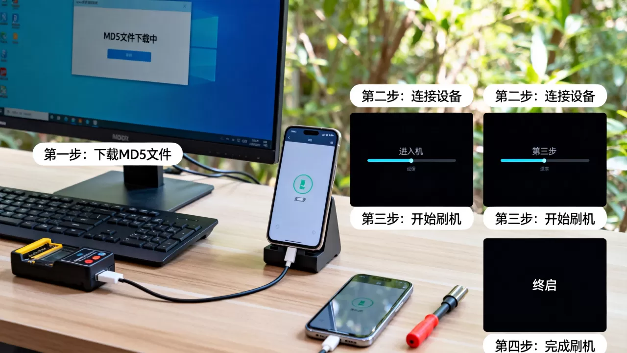 MD5文件刷机具体怎么操作?,MD5刷机教程 MD5文件刷机具体怎么操作?,MD5刷机教程