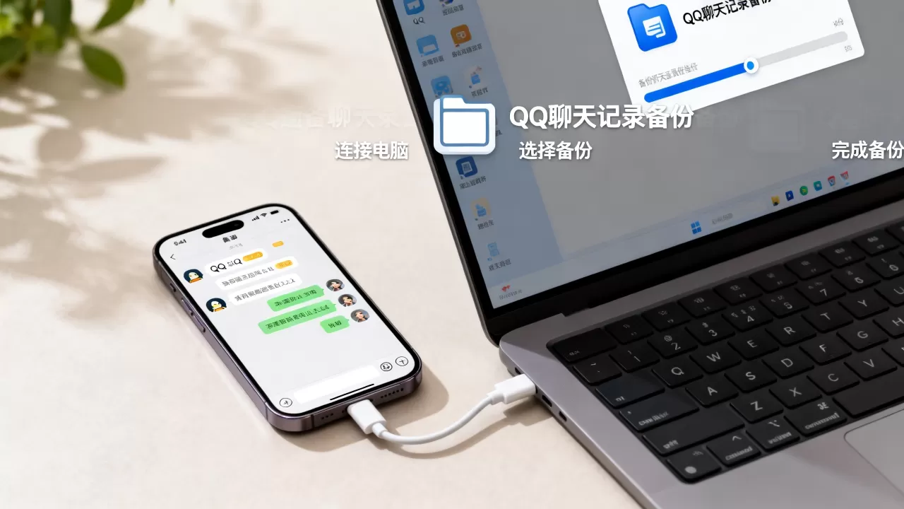 iPhone QQ聊天记录怎么备份到电脑,备份方法有哪些 iPhone QQ聊天记录怎么备份到电脑,备份方法有哪些