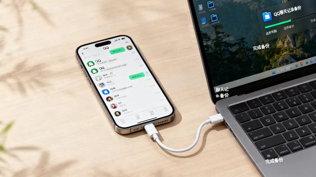 iPhone QQ聊天记录怎么备份到电脑,备份方法有哪些 iPhone QQ聊天记录怎么备份到电脑,备份方法有哪些