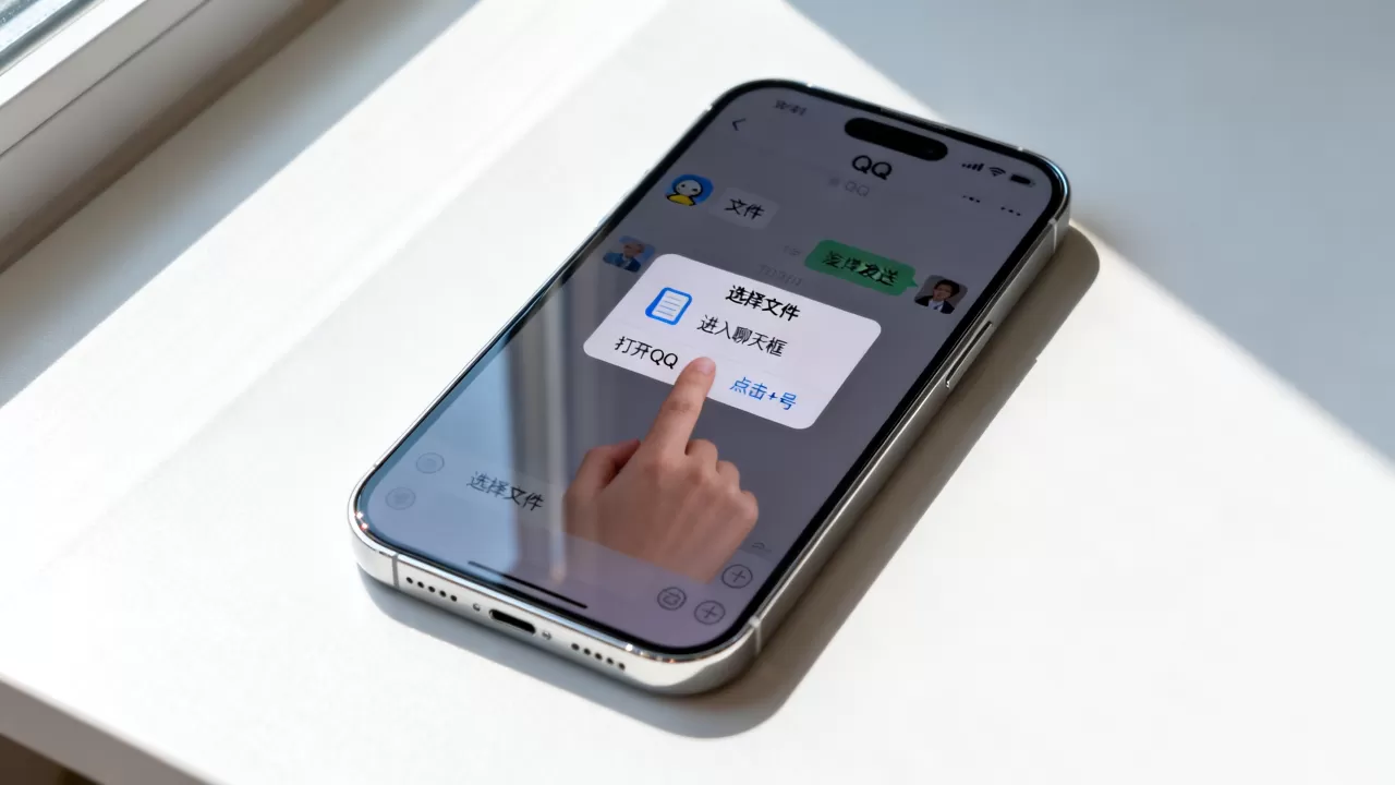 iPhone怎么用QQ传文件?,QQ传文件如何操作 iPhone怎么用QQ传文件?,QQ传文件如何操作