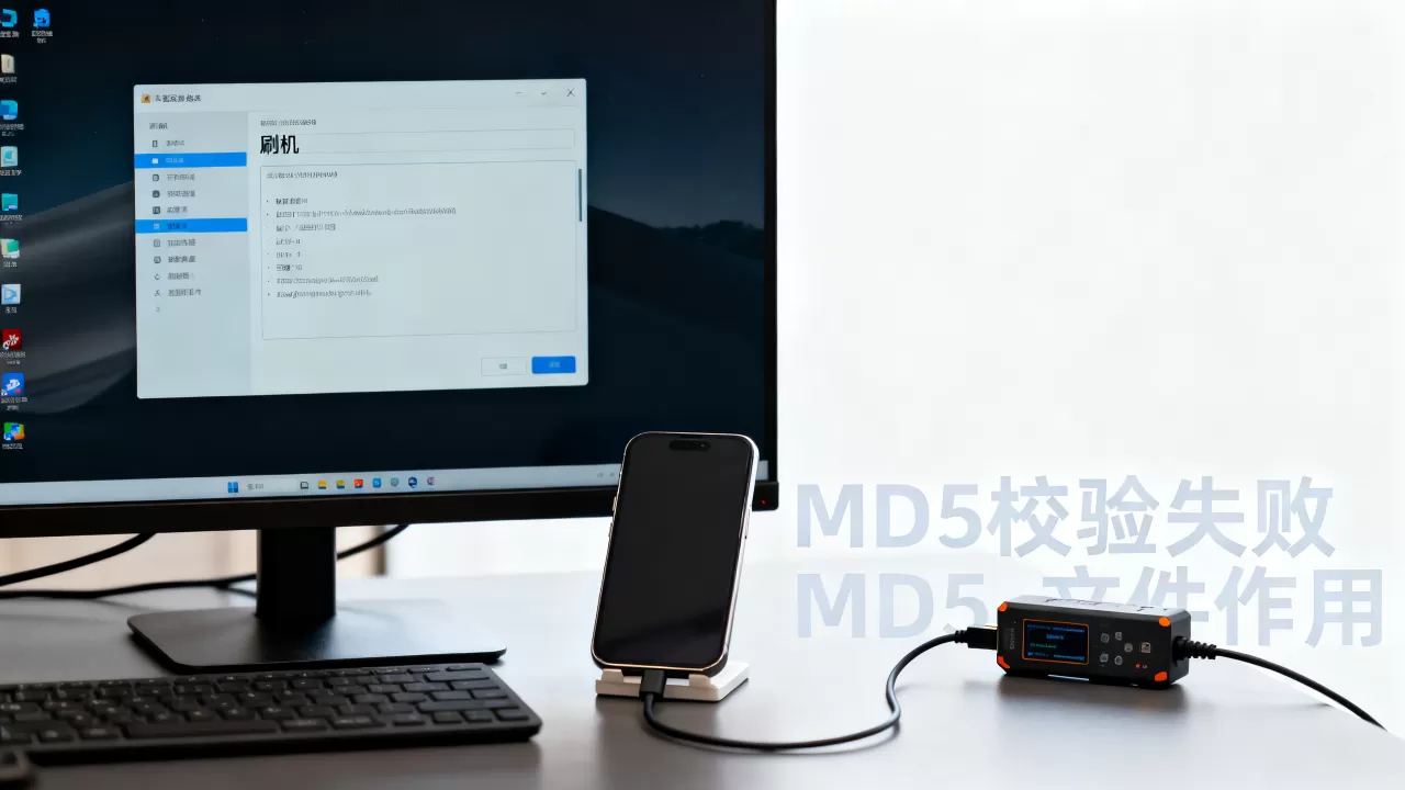 刷机时md5文件校验失败怎么办，md5文件有什么用