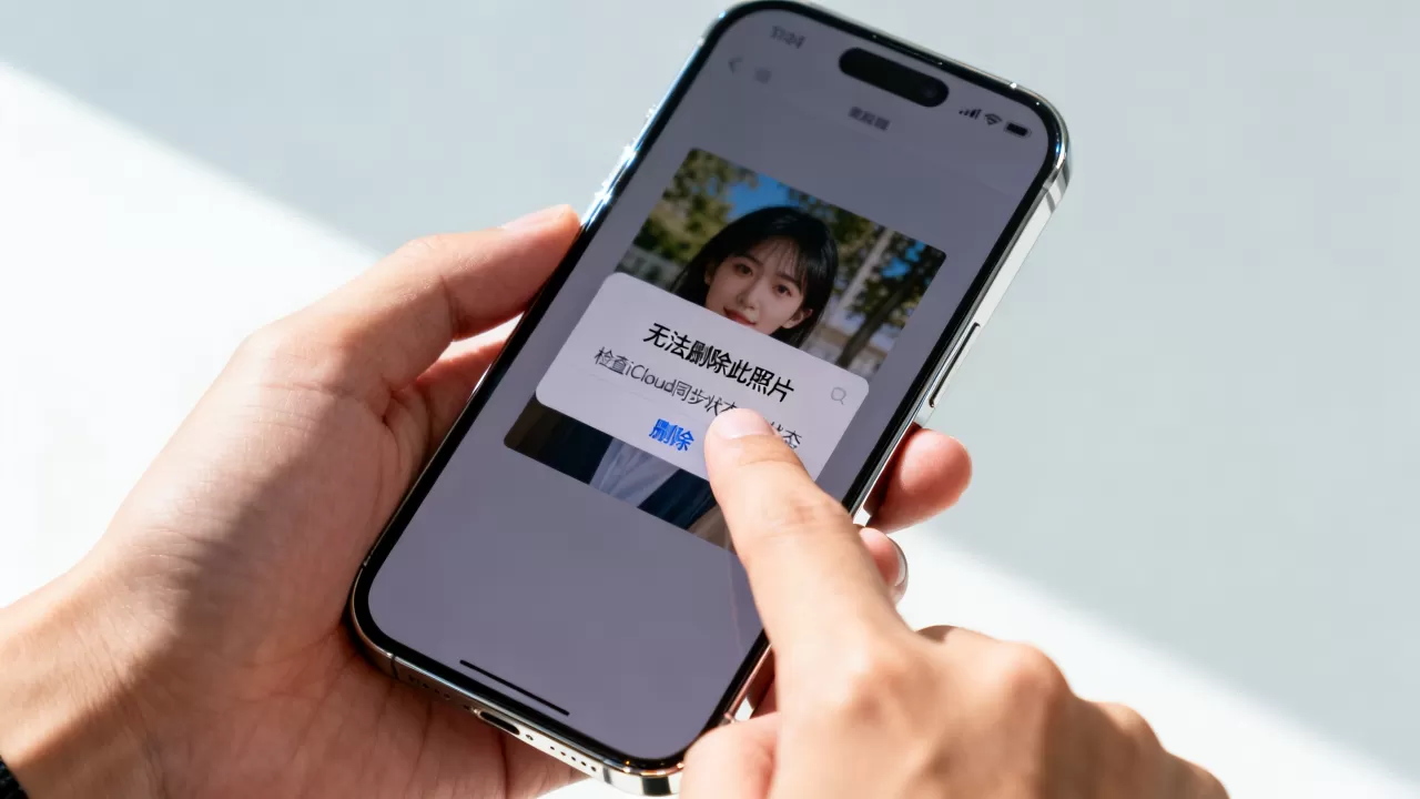 iphone删除不了照片怎么办，iphone照片删除不了原因