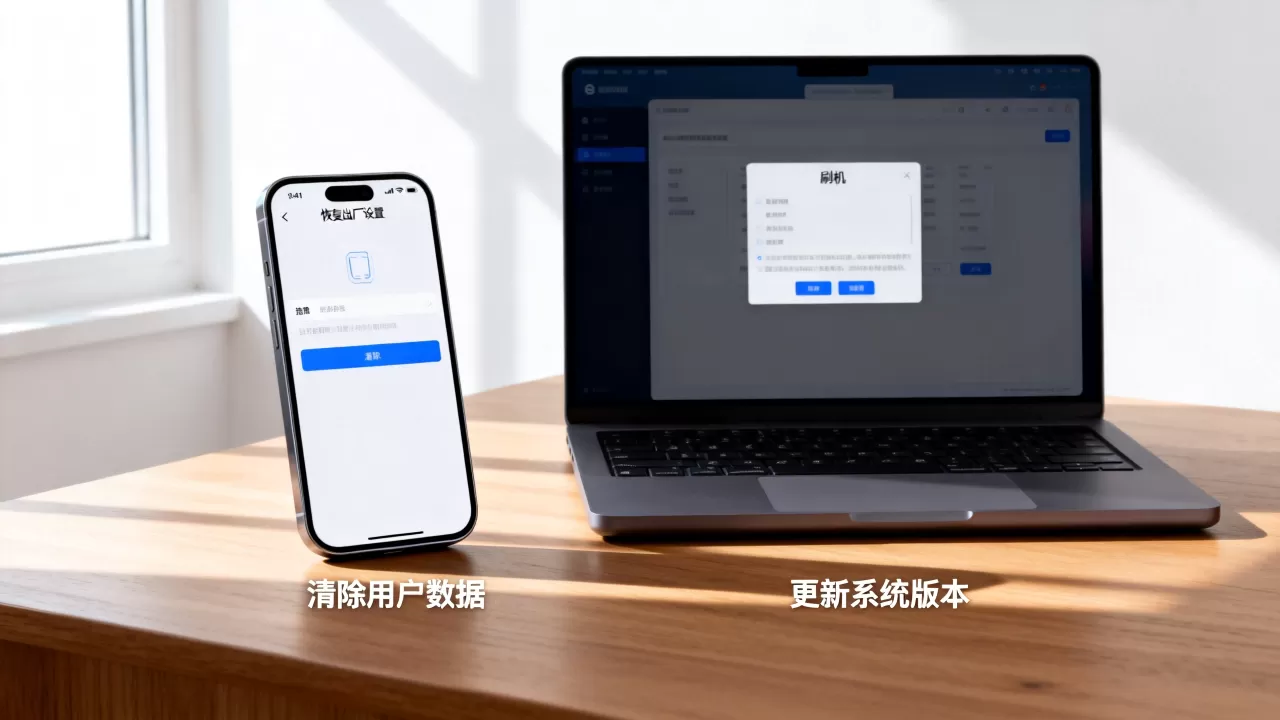 恢复出厂设置和刷机有什么区别，哪个更彻底？