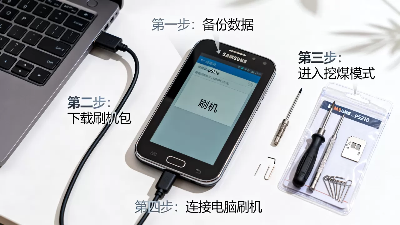 三星p5210怎么刷机,刷机步骤有哪些 三星p5210怎么刷机,刷机步骤有哪些