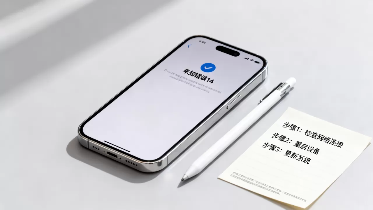 iPhone未知错误14怎么解决,修复步骤详解,未知错误14原因 iPhone未知错误14怎么解决,修复步骤详解,未知错误14原因