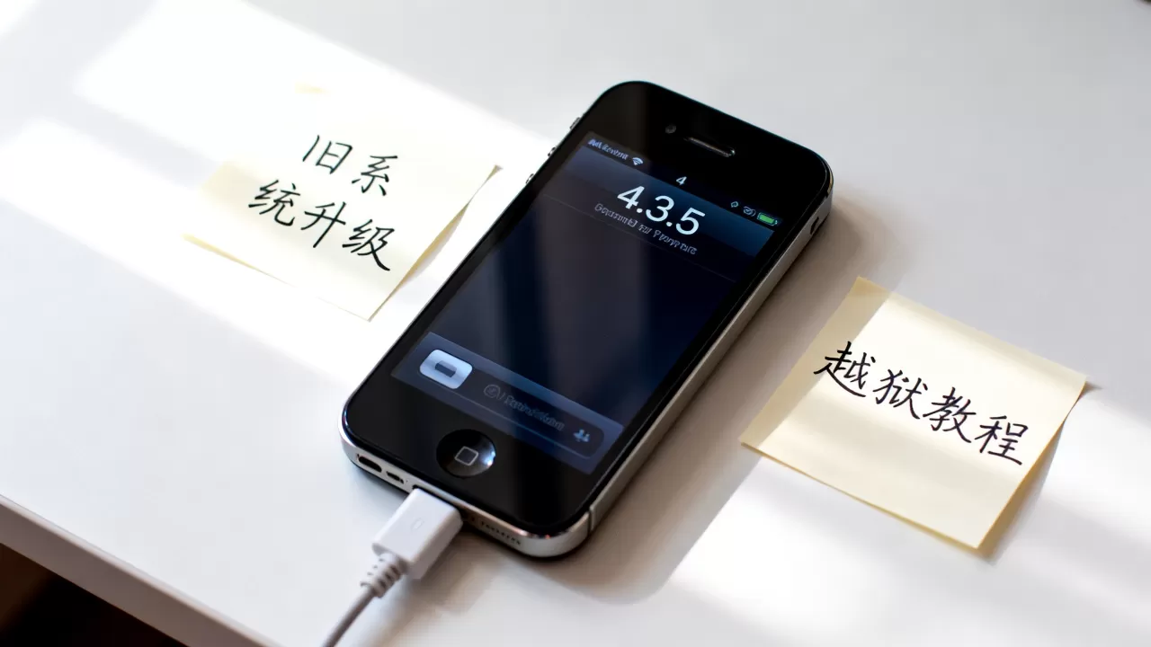 iPhone4 4.3.5还能用吗，越狱教程，旧系统怎么升级