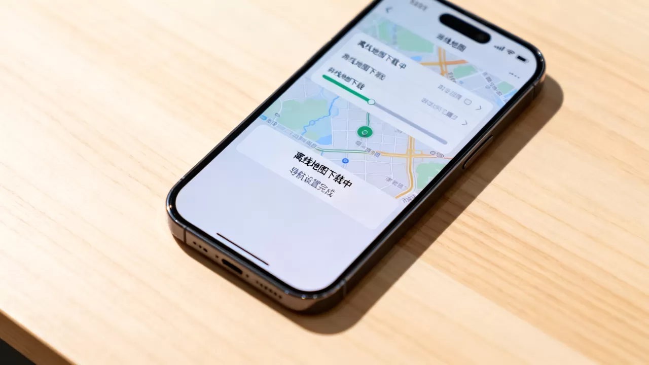 iPhone自带地图离线怎么用，iPhone自带地图离线导航怎么设置