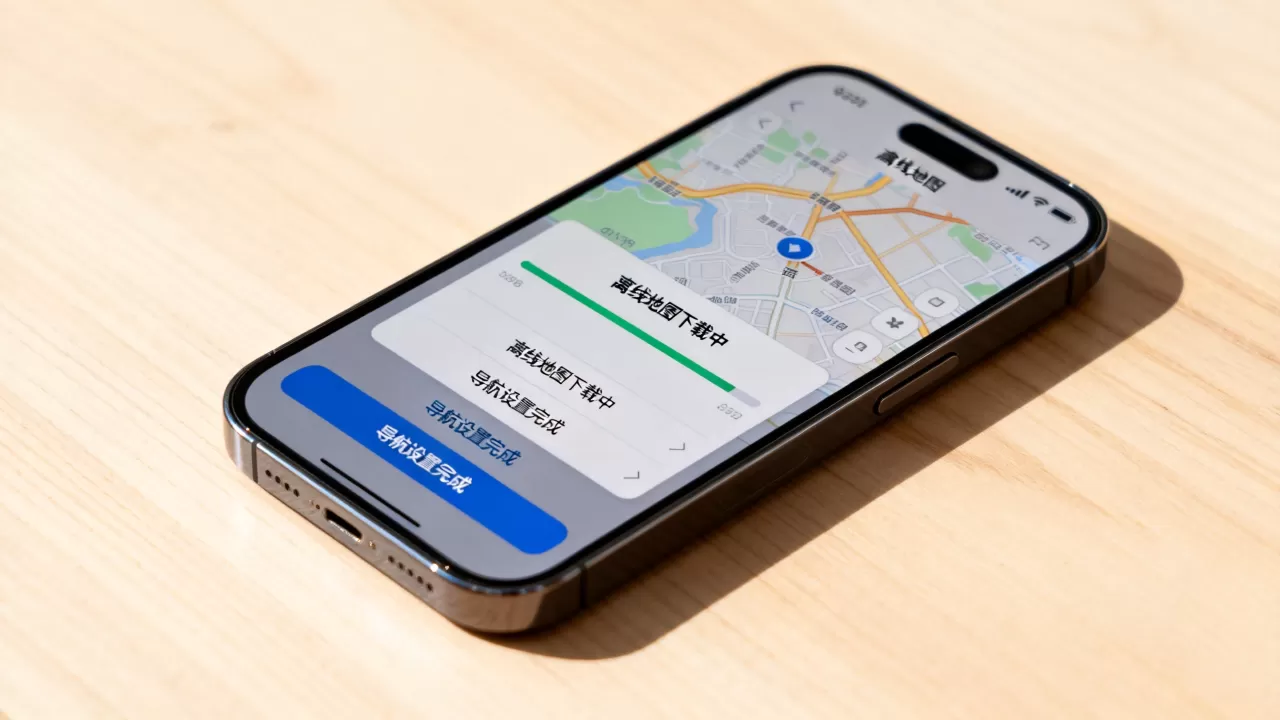 iPhone自带地图离线怎么用，iPhone自带地图离线导航怎么设置