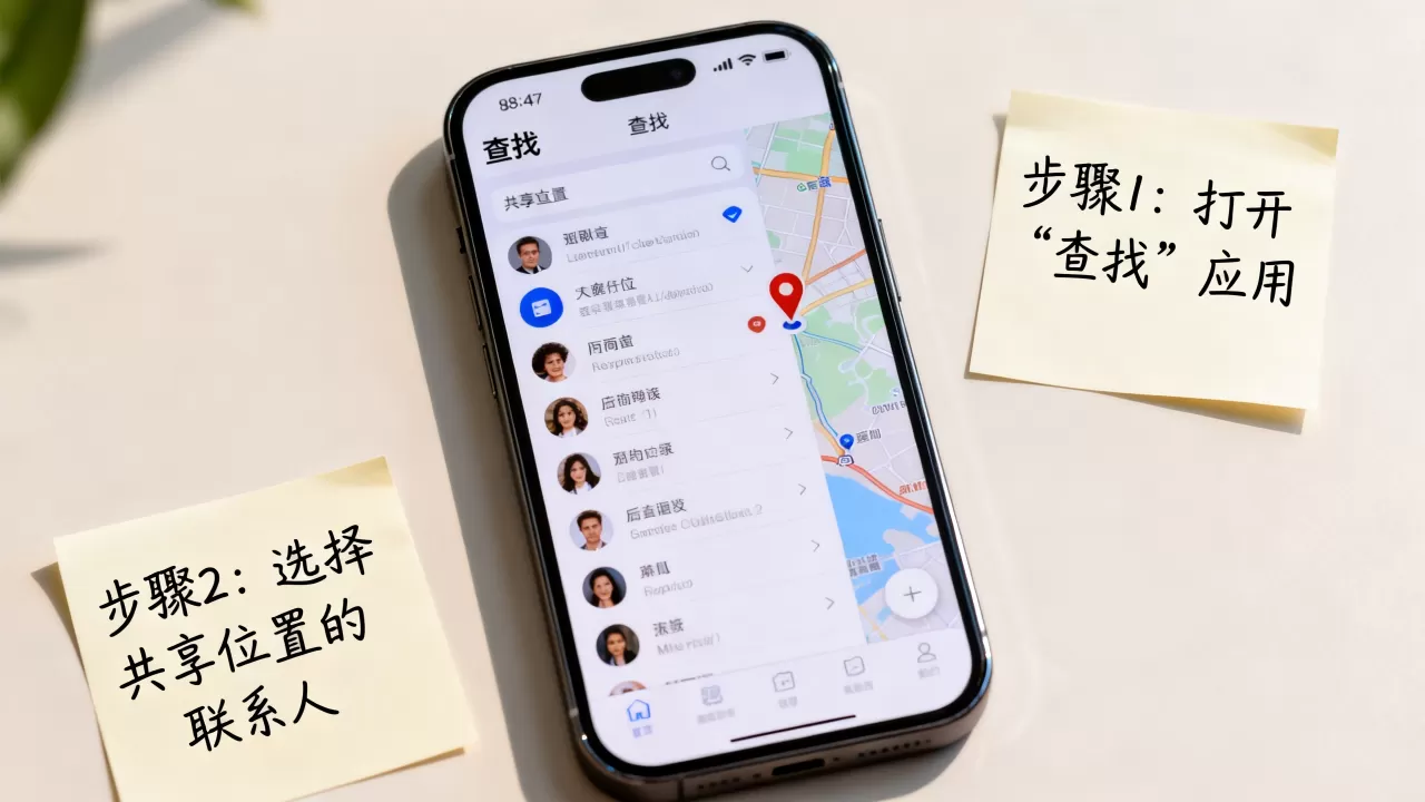 在iPhone上如何查看位置共享,苹果手机位置共享怎么查看 在iPhone上如何查看位置共享,苹果手机位置共享怎么查看