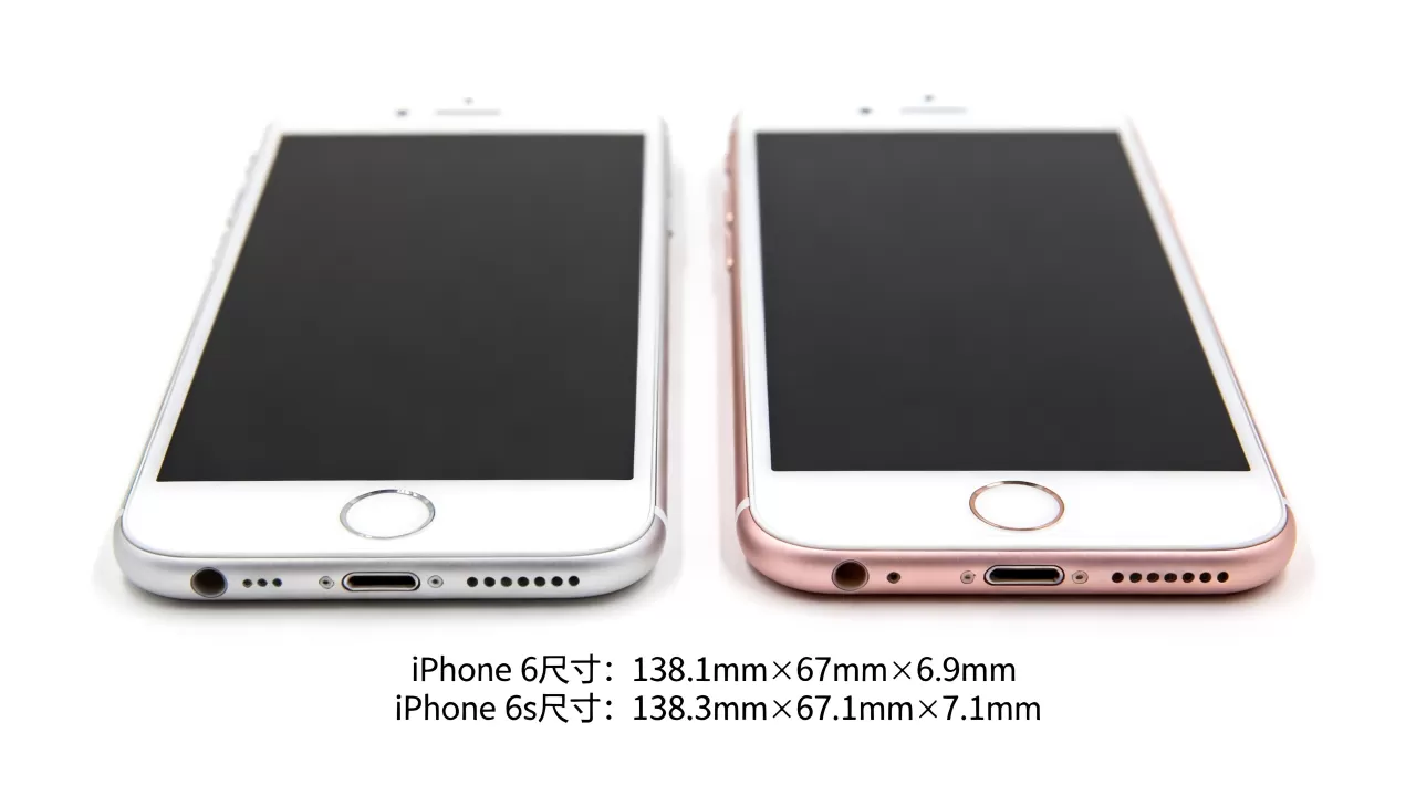 iphone6s比iphone6大吗，6s和6尺寸哪个大